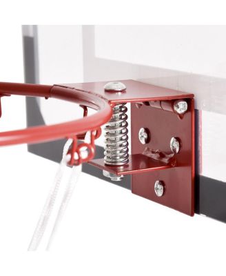 Over-The-Door Mini Basketball Hoop Includes Basketball & Hand Pump