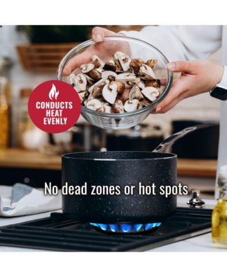 15-Piece Ultra-Durable Non-Stick Diamond Infused Cookware and Bakeware Set