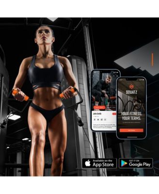 Single D Row Handle Cable Attachment with Non-Slip Grip