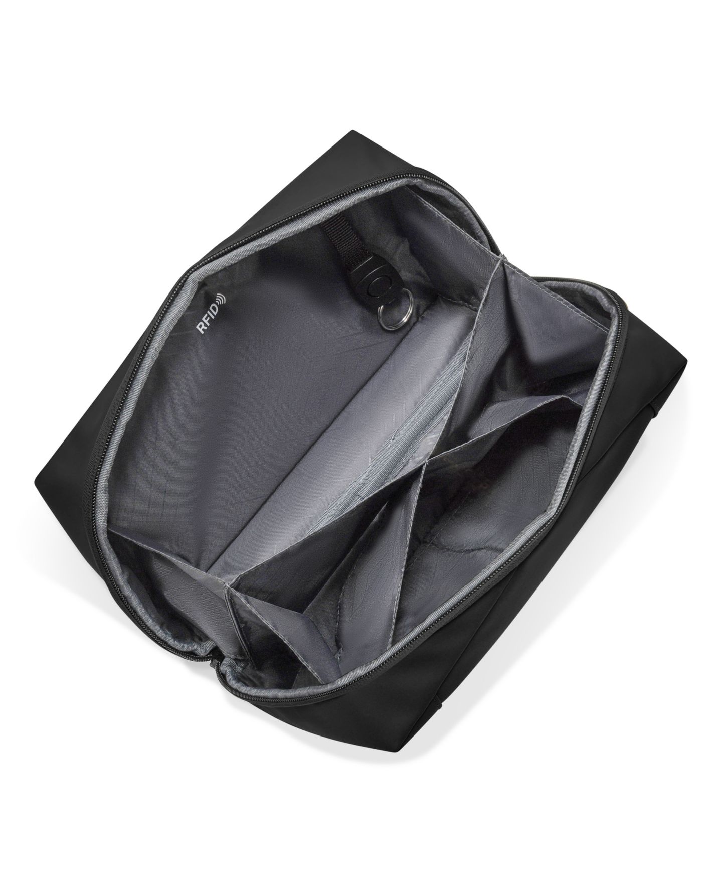 Несессер CHAMPS Onyx Collection Toiletry Bag, цвет: Чёрный — фото 5