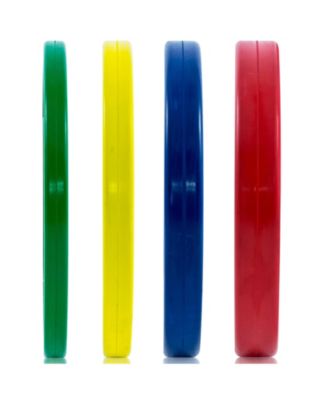 Color Training Bumper Plate 35 lb, Yellow