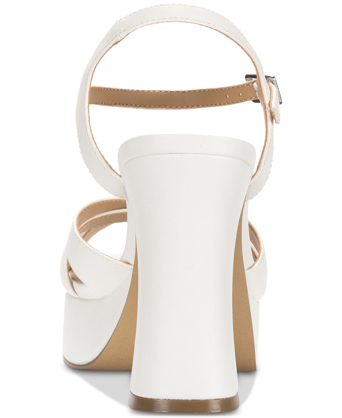 Shop Wild Pair Women's Reemii Platform Sandals, Exclusively At Macy's In White Smooth