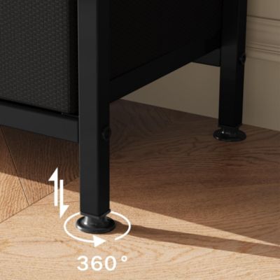 Dresser Tv Stand 50 Inch Entertainment Center with Storage Tv Stand for Bedroom Small Tv Stand Dresser with Drawers and Shelves, Tv & Media Console Table Furniture for Living Room