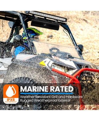 24" Powered ATV/UTV Soundbar System with Bluetooth & LED Lights