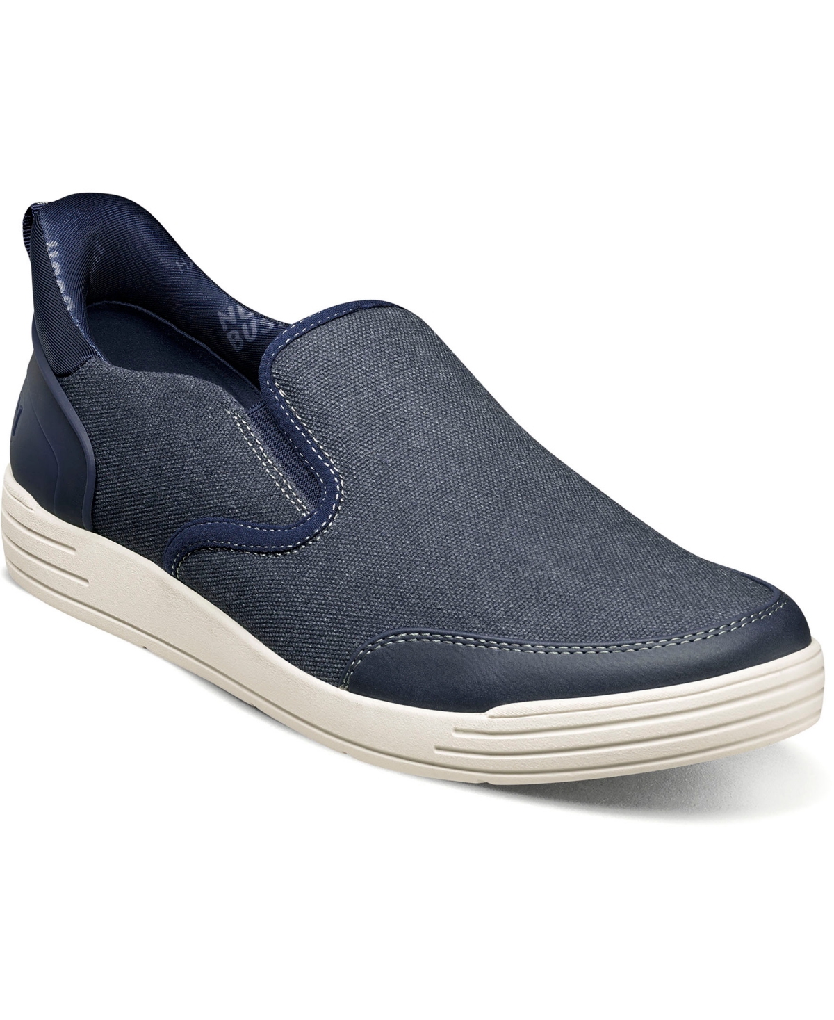 NUNN BUSH MEN'S KORE CITY WALK EZ CANVAS SLIP ON SHOE 