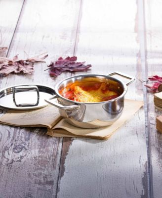 Castel Pro Mini 0.5-Quart Stainless Steel Stewpan With Lid