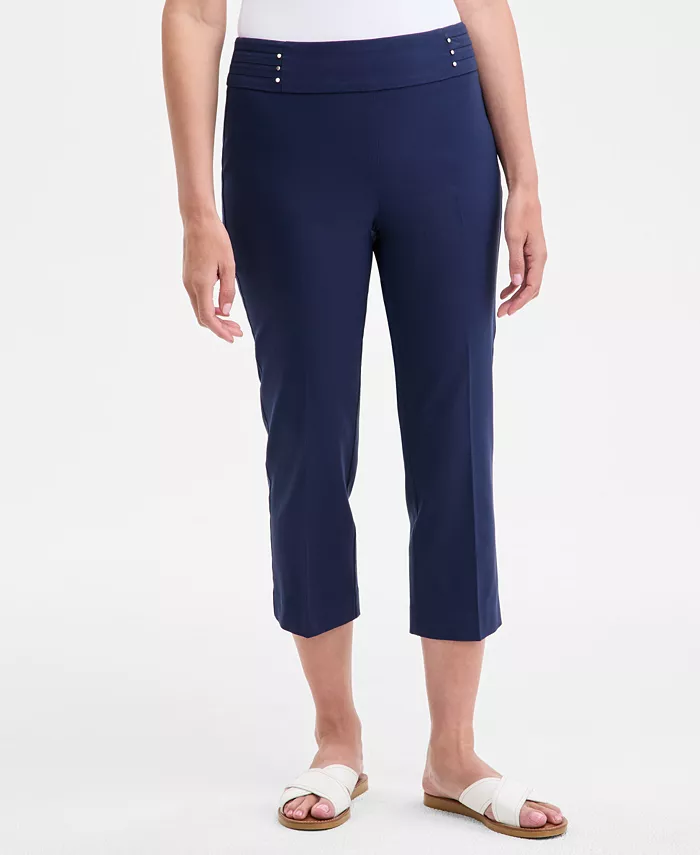 Women's Pull-On Capri Tummy-Control Pants - thumbnail 9