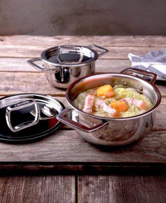 Castel Pro Mini 0.7-Qt. Stainless Steel Stewpan With Lid