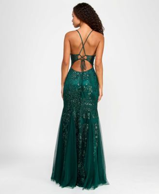 royal blue mermaid prom dresses 2019 Sparkly Royal Blue Sleeveless Unique Mermaid Long Train Prom Dress