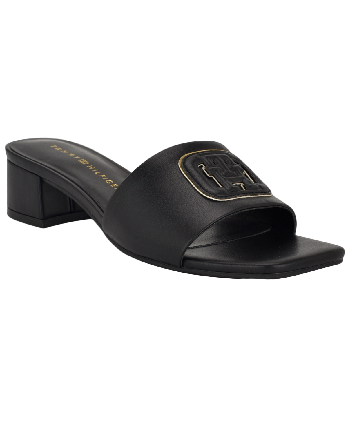 Tommy Hilfiger Penni Slide Sandal In Black