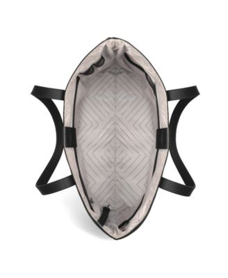 Onyx Collection Leather Vertical Tote