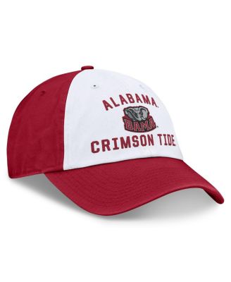 Men's White/Crimson Alabama Crimson Tide Heritage Weston Adjustable Hat