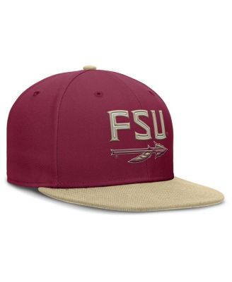 Men's Garnet/Gold Florida State Seminoles Two-Tone Primetime Performance Fitted Hat