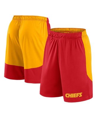 Fanatics - Men's Red/Gold Kansas City Chiefs Launch Shorts