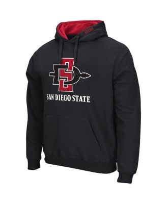 Men's Black San Diego State Aztecs Arch Logo 3.0 Pullover Hoodie