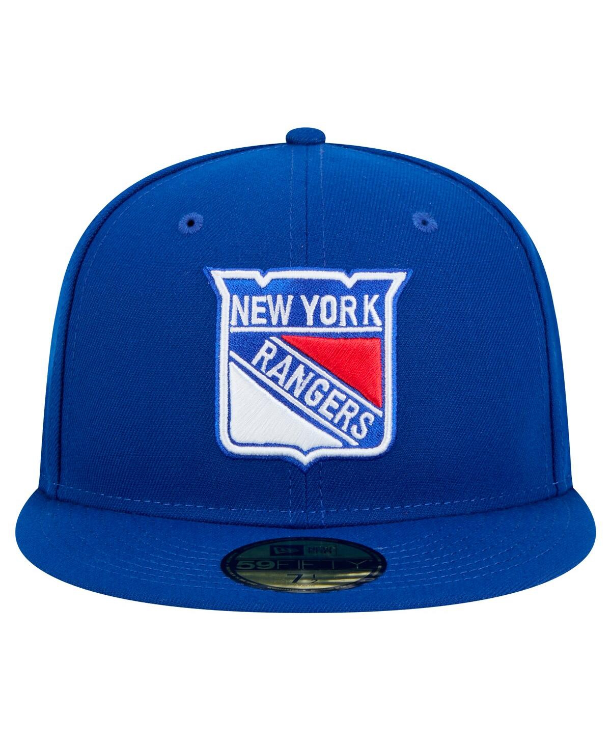 New Era Men's Blue New York Rangers Core 59fifty Fitted Hat | ModeSens