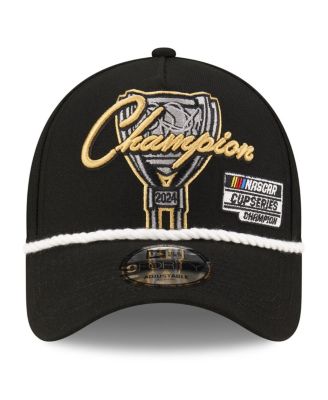 Men's Black Joey Logano 2024 NASCAR Cup Series Champion 9FORTY Adjustable Hat