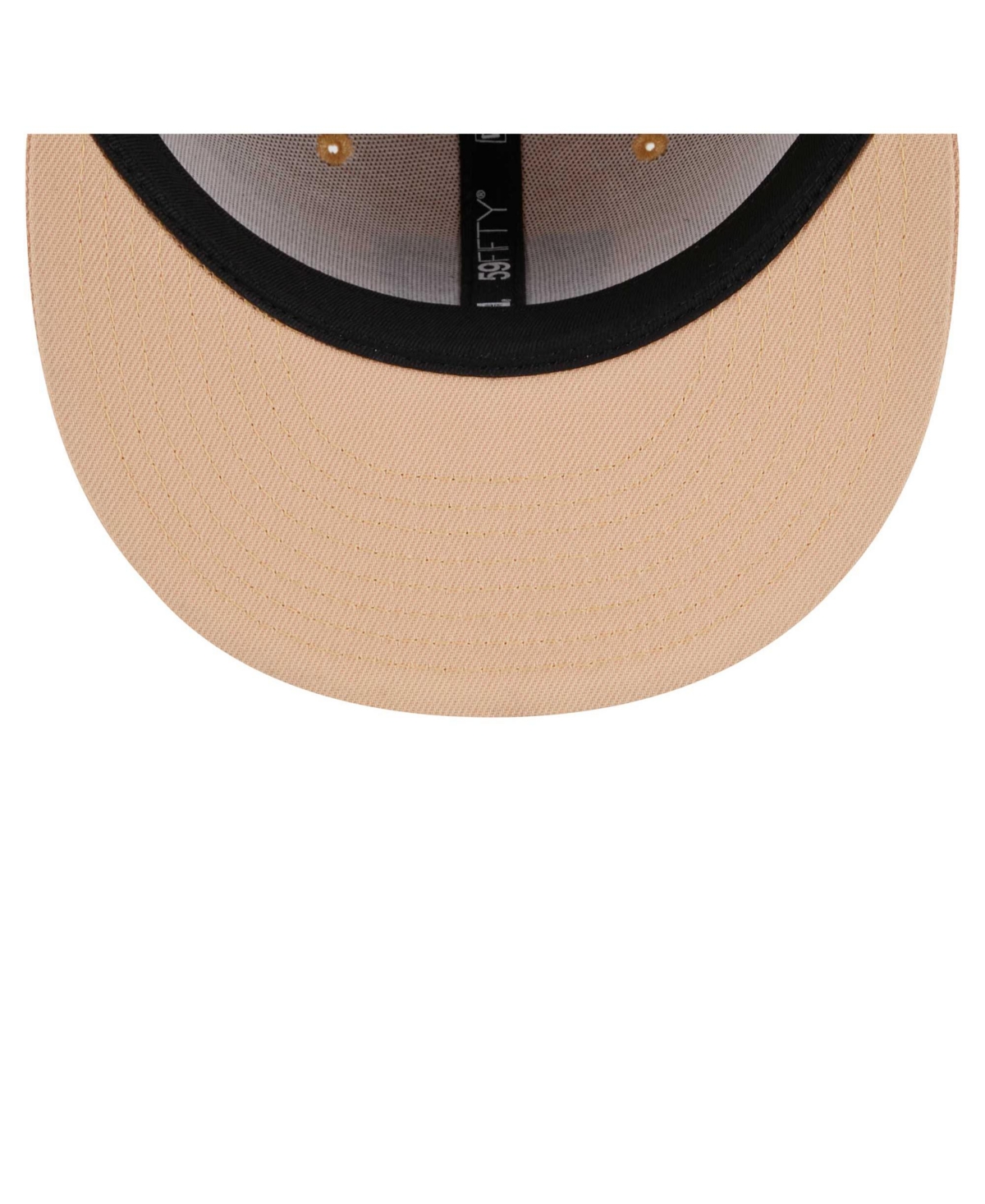 New Era Men's Tan Cleveland Browns Candied Pecan 59FIFTY Fitted Hat