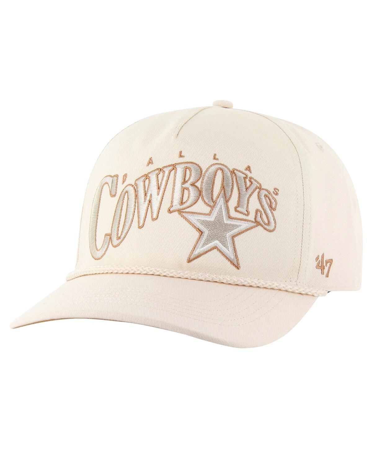 Shop 47 Brand Men's Natural Dallas Cowboys Wave Rope Hitch Adjustable Hat