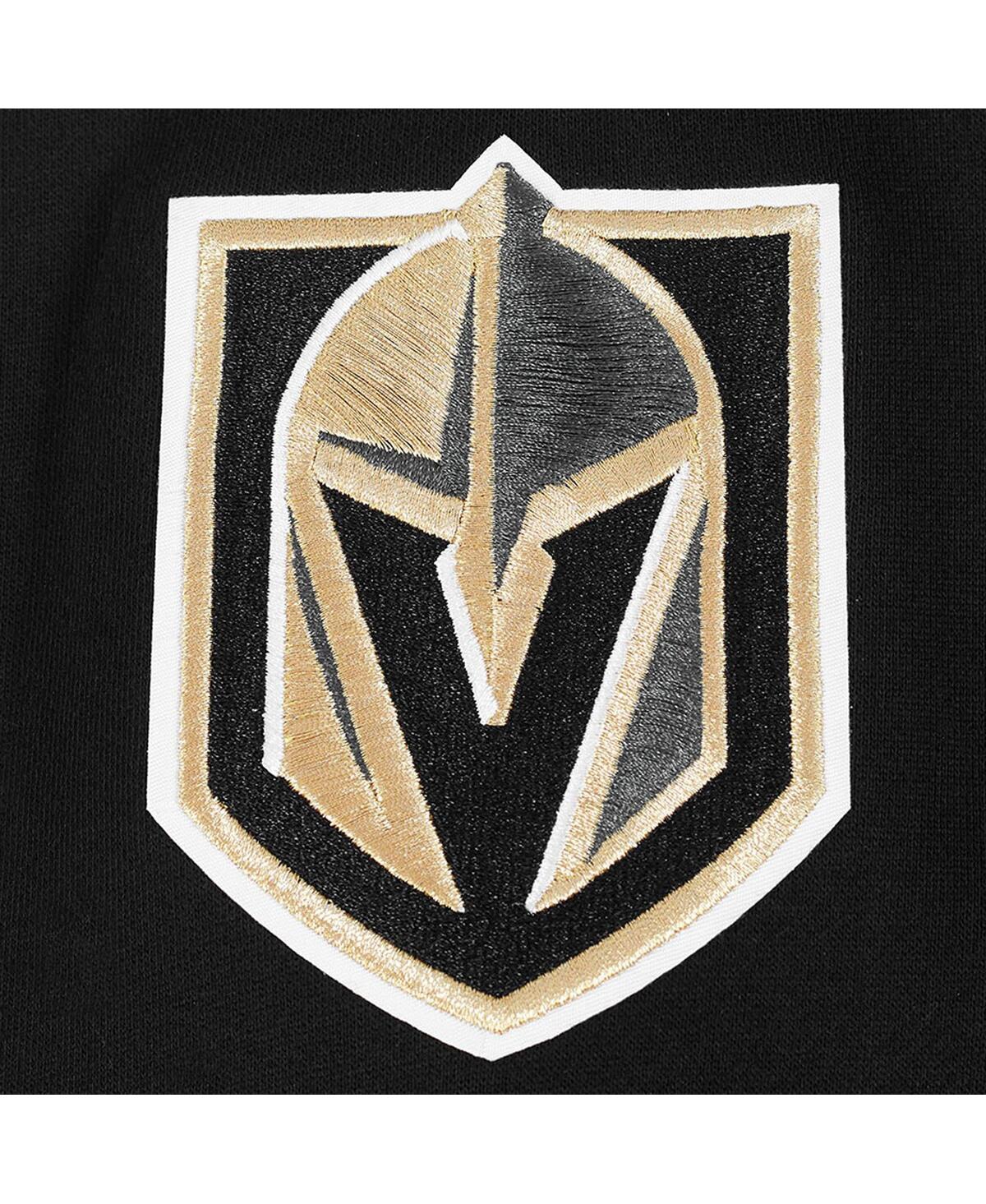 Pro Standard Black Vegas Golden Knights Paint The City Pullover Hoodie In Black