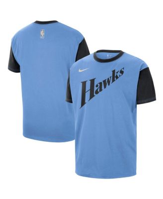 Nike - Men's Light Blue Atlanta Hawks 2024/25 City Edition Courtside Color Block T-Shirt