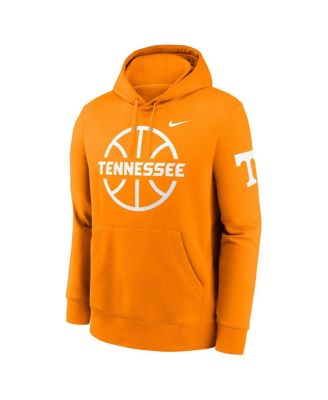 Men's Tennessee Orange Tennessee Volunteers Basketball Icon Club Fleece Pullover Hoodie