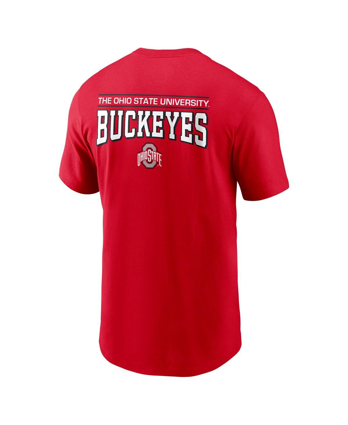 Nike Ohio State Buckeyes  Men's College T-shirt In Scarlet