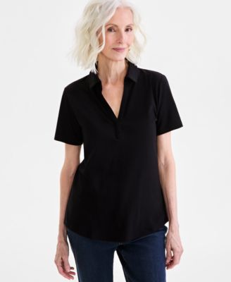 Style & Co - Women's Modern Polo Shirt