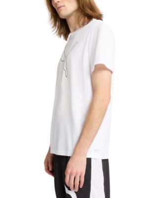 Men's Performance Cat Logo Graphic Training T-Shirt 