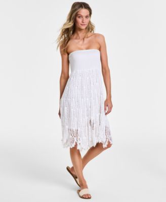 Women's Crochet Convertible Cover-Up