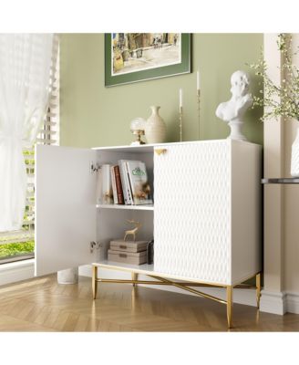 2 Door Locker Accent Cabinet