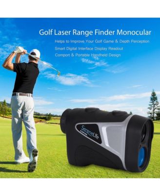 Golf Laser Range Finder Monocular with Pin-Seeking Mode