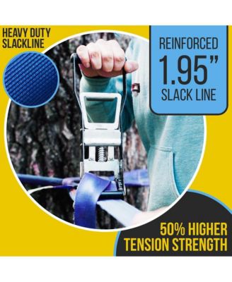 50  Ninja Warrior Obstacle Course Kit with 13 Accessories