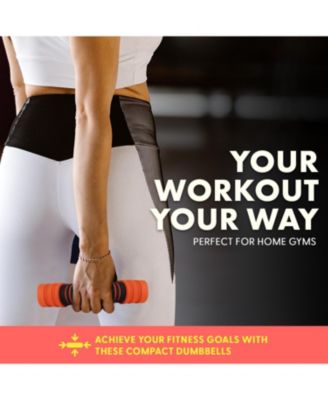 Compact Weight Dumbbells with Non-Slip Neoprene Grip for Versatile Workouts