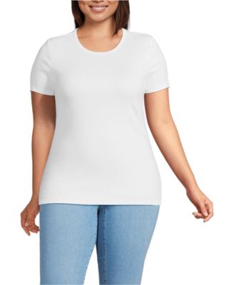Plus Size Micro Rib T-Shirt