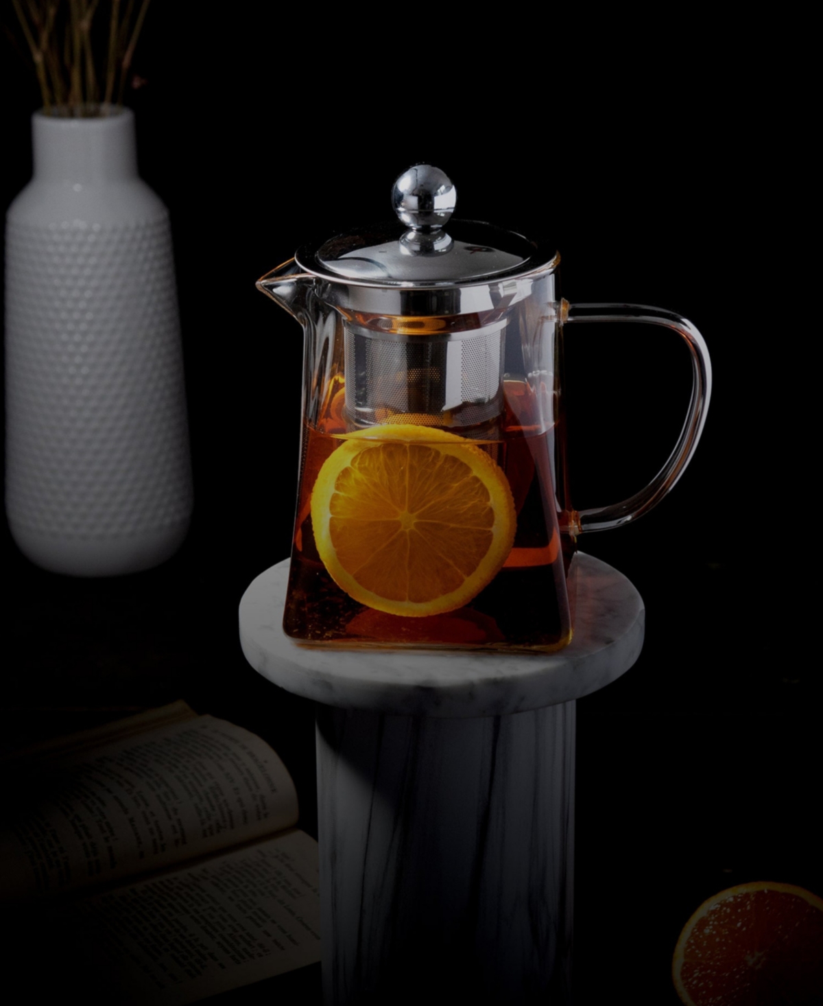 Cristel 27 Oz. Rooibos Teapot In Glass