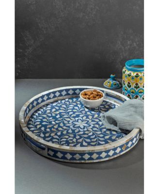 Jodhpur Mother of Pearl Decorative Tray
