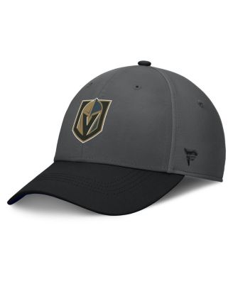 Men's Gray/Black Vegas Golden Knights Authentic Pro Rink Flex Hat