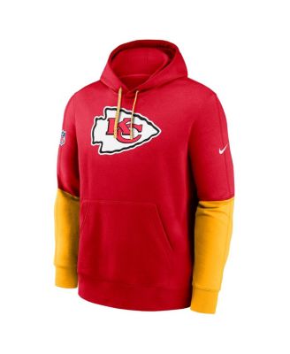 Men's Red Kansas City Chiefs 2024 Sideline Club Pullover Hoodie