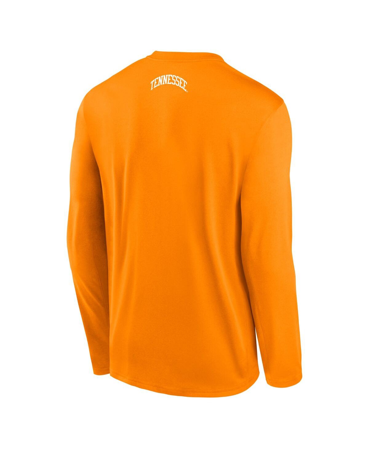 Nike Men's Tennessee Orange Tennessee Volunteers On-Court Basketball Shootaround Performance Long Sleeve T-Shirt