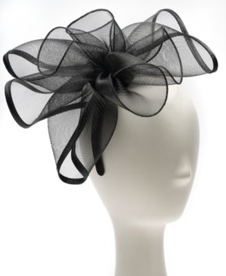 August Hats - Crinoline Rosette Fascinator