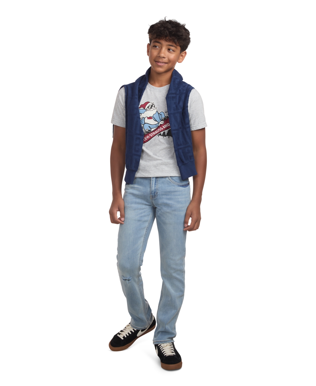 Levi's Big Boys 511 Slim Fit Stretch Performance Jeans In Blue