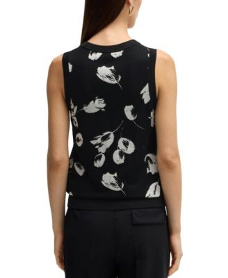 Women's Merino Wool-Blend Knitted Top