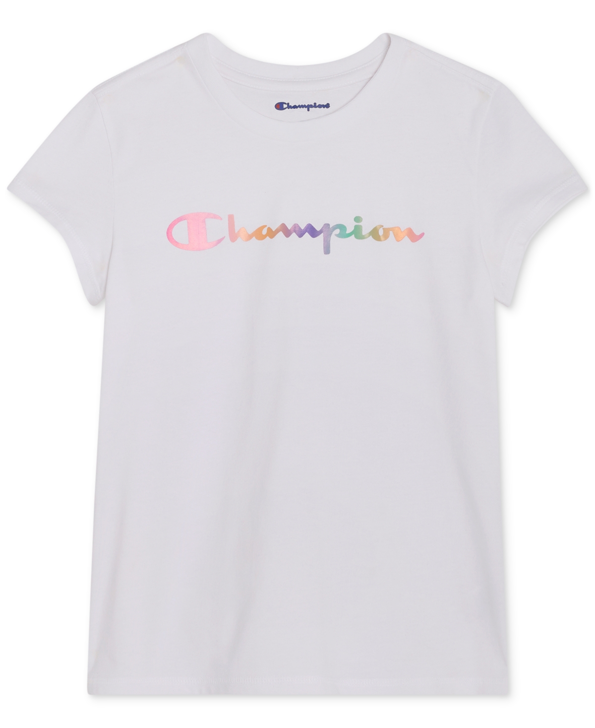 CHAMPION BIG GIRLS SHORT-SLEEVE GRAPHIC T-SHIRT 