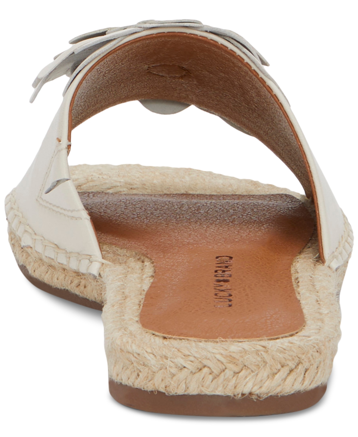 LUCKY BRAND WOMEN'S BIRICHA FLOWER FLAT SANDALS 