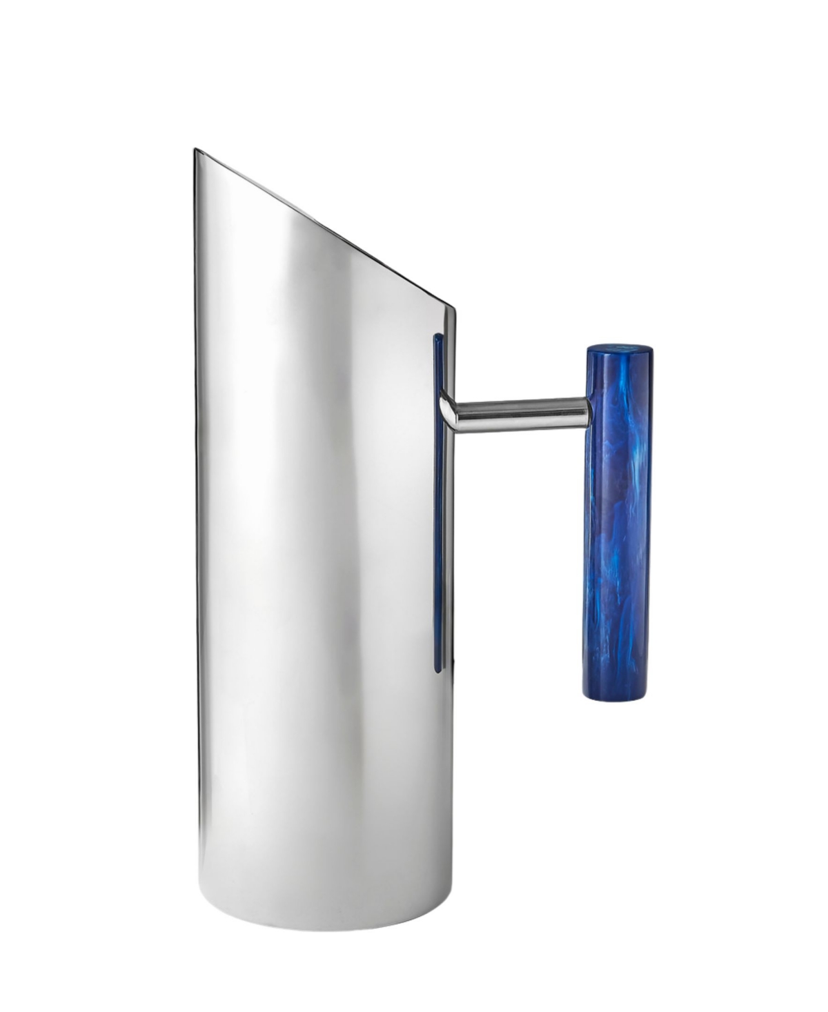 Godinger Azure Resin Beverage Pitcher In Silver