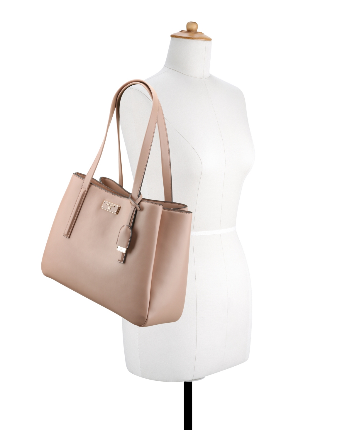 Nine West Leonel Laptop Tote Bag In Blushing