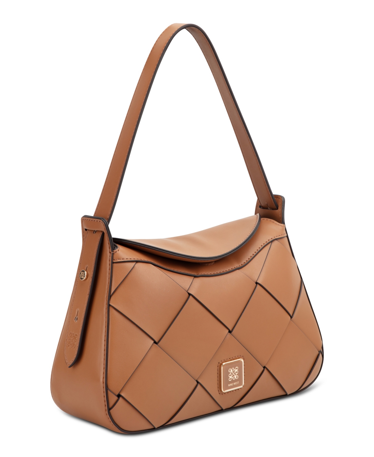Shop Nine West Eleanora Convertible Medium Shoulder Bag In Brandy