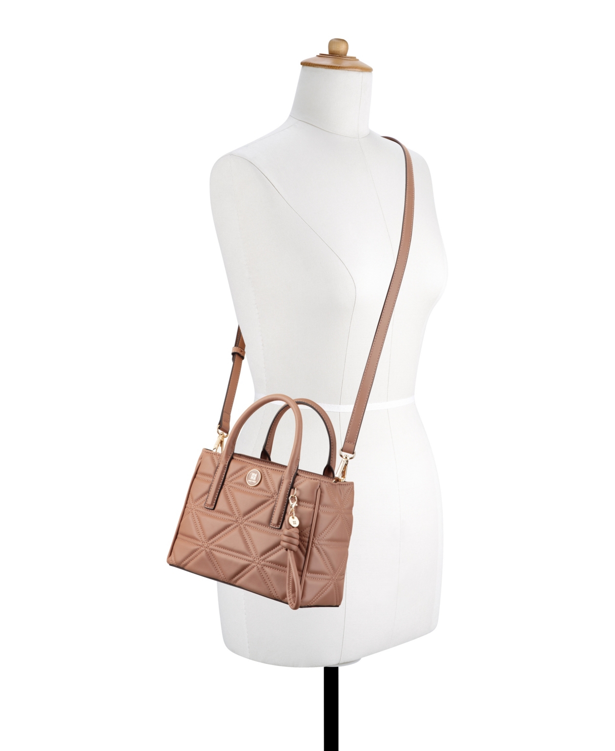 Shop Nine West Harland Small Crossbody Satchel Bag