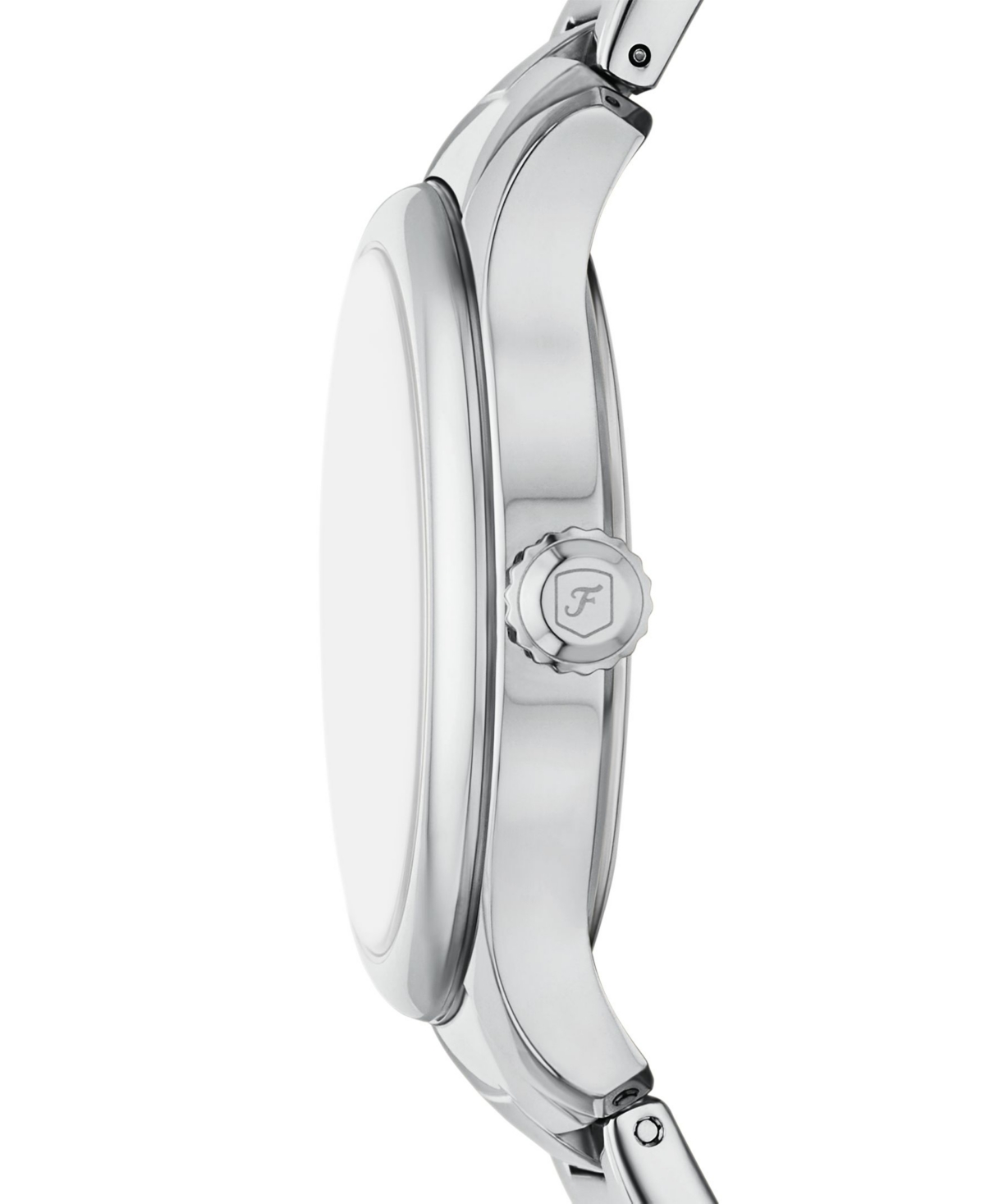 Fossil Women's Gilmore Three-hand Date Two-tone Stainless-steel Watch, 38mm In Silver-tone